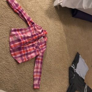 Girls plad shirt